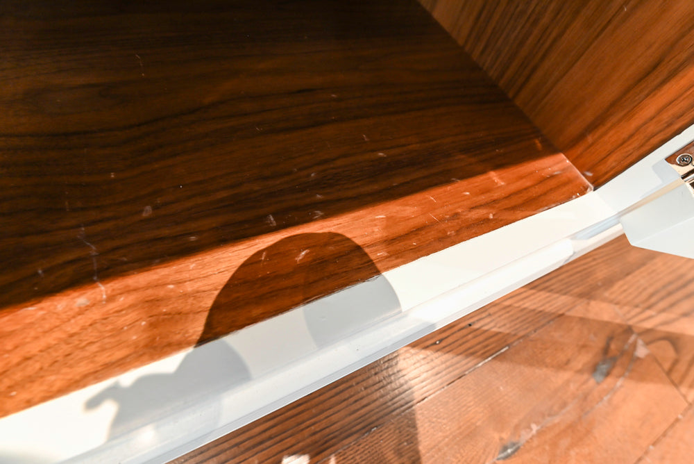 Christopher Peacock Transitional White Kitchen with Island and Miele Appliances