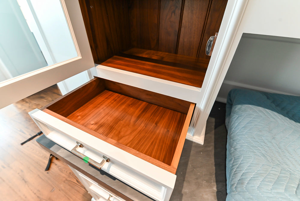 Christopher Peacock Transitional White Kitchen with Island and Miele Appliances