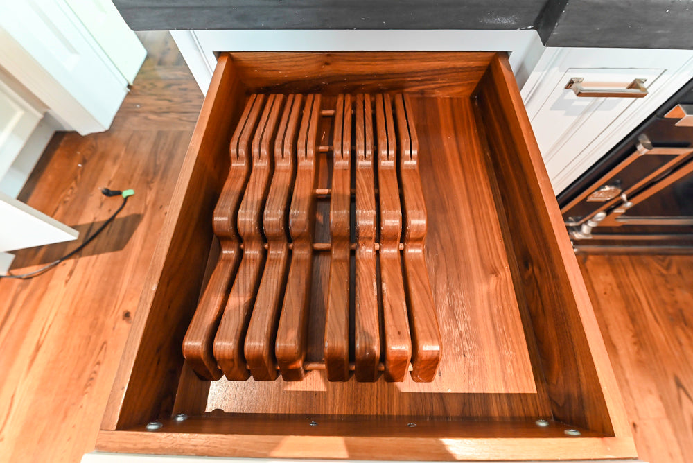 Christopher Peacock Transitional White Kitchen with Island and Miele Appliances