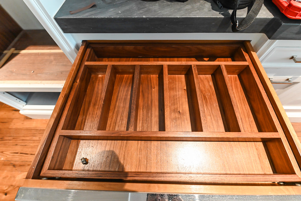 Christopher Peacock Transitional White Kitchen with Island and Miele Appliances