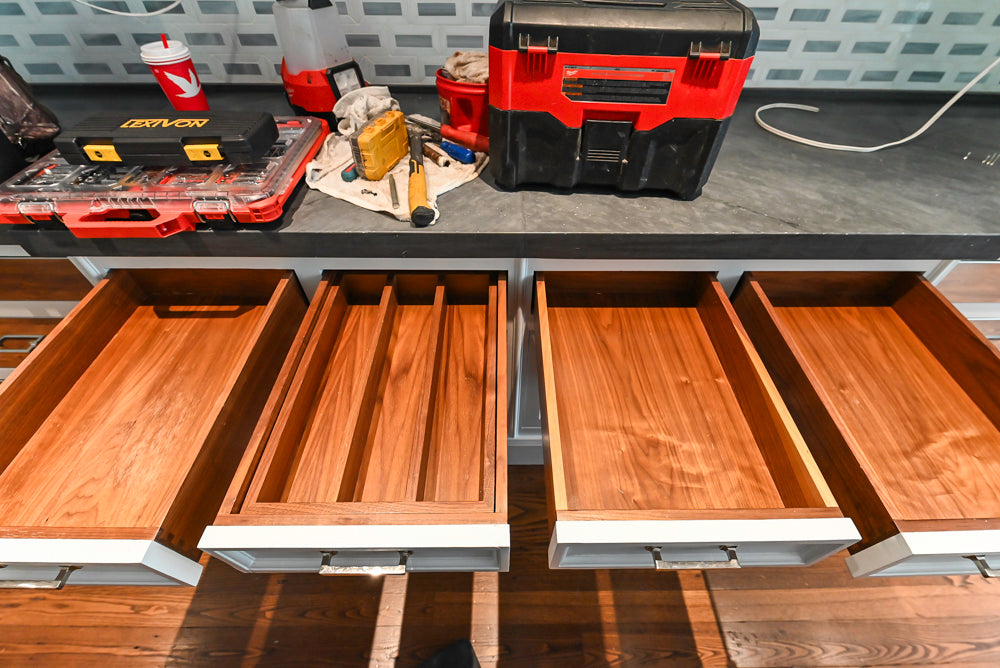 Christopher Peacock Transitional White Kitchen with Island and Miele Appliances