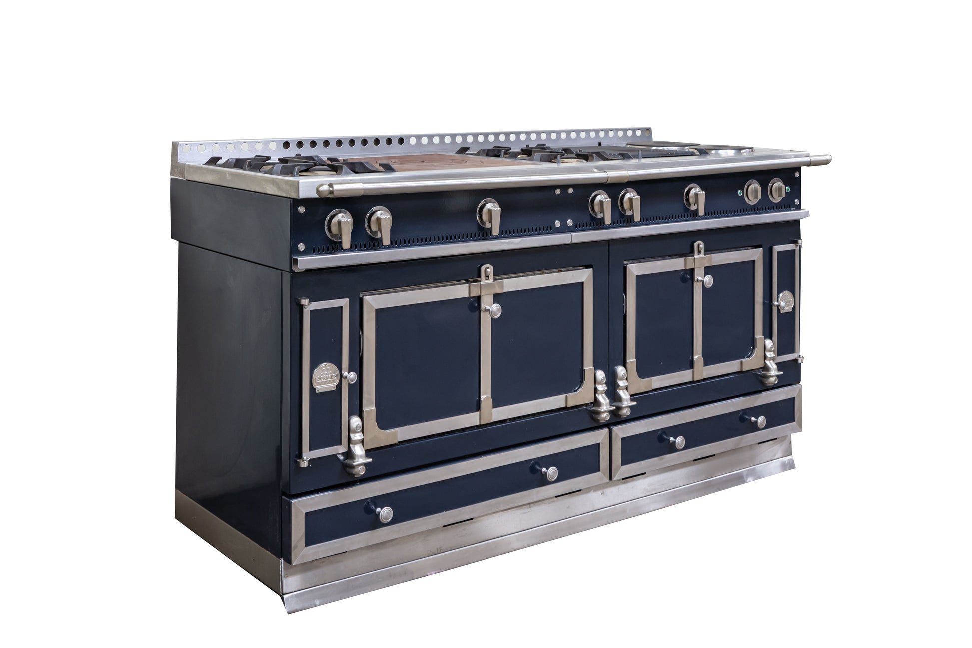 La Cornue Chateau 165 65" Black Dual Fuel Range