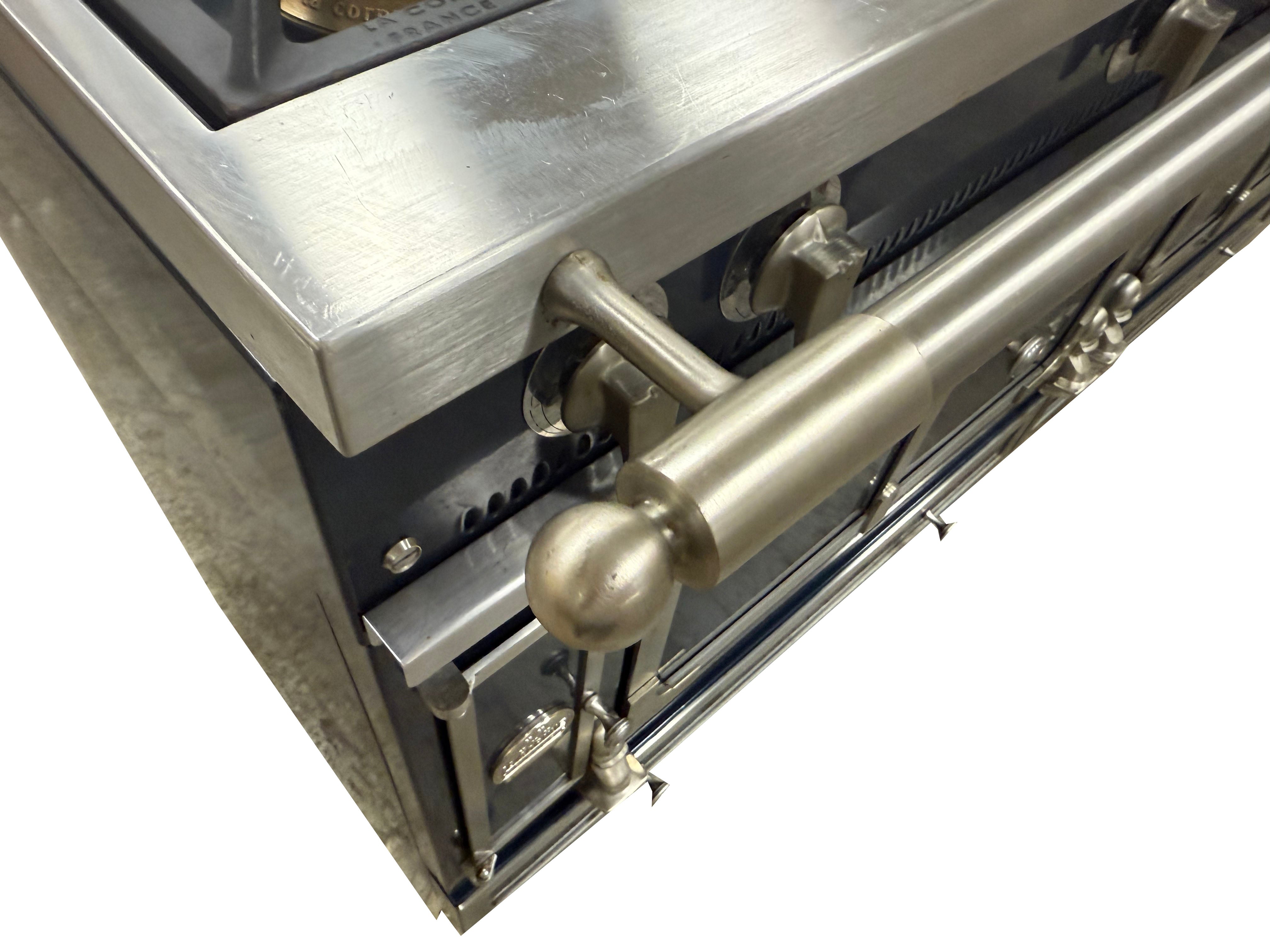 La Cornue Chateau 165 65" Dark Navy Blue Dual Fuel Range