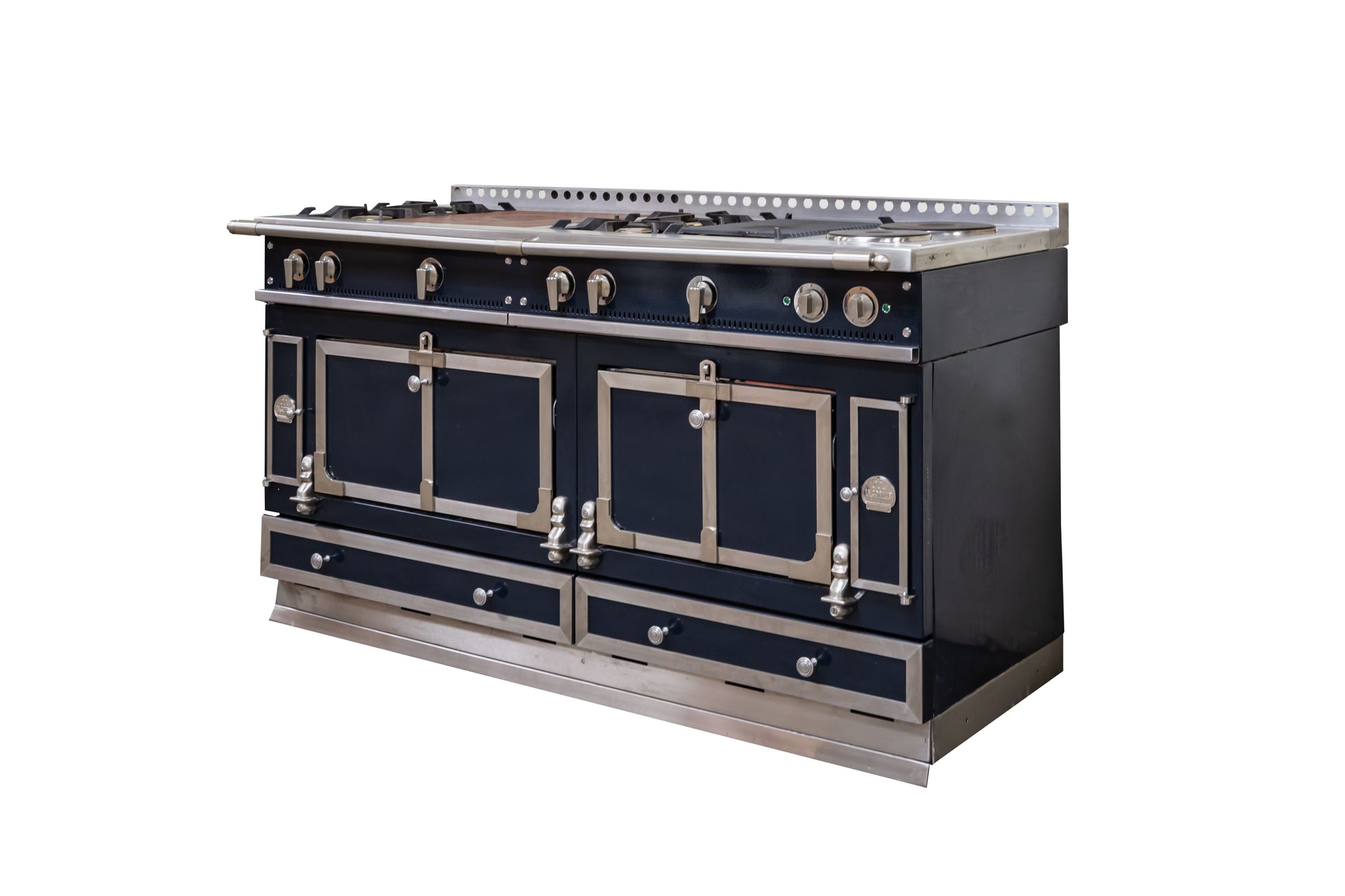 La Cornue Chateau 165 65" Black Dual Fuel Range