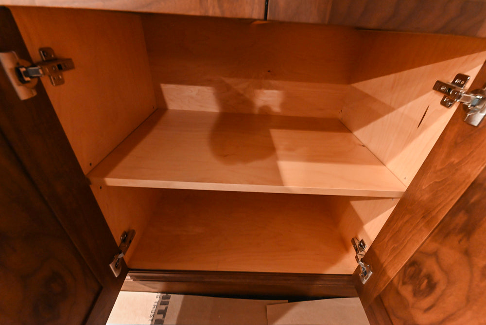 Custom Transitional Wooden Brown Wet Bar Area with Seating Room & Stone Countertops