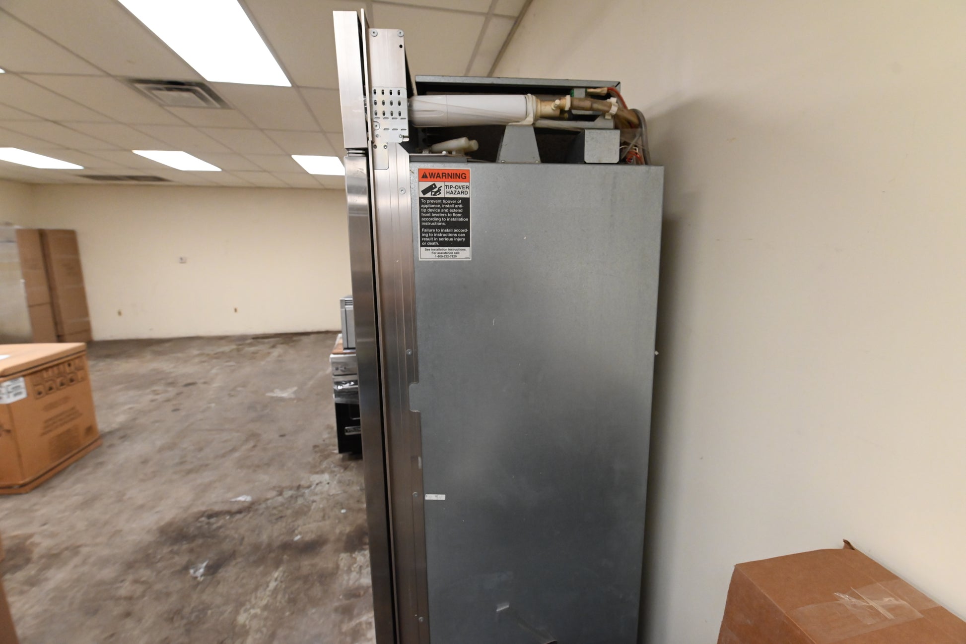 Sub-Zero BI-42SD/S/TH 42" Stainless Steel Side by Side Refrigerator
