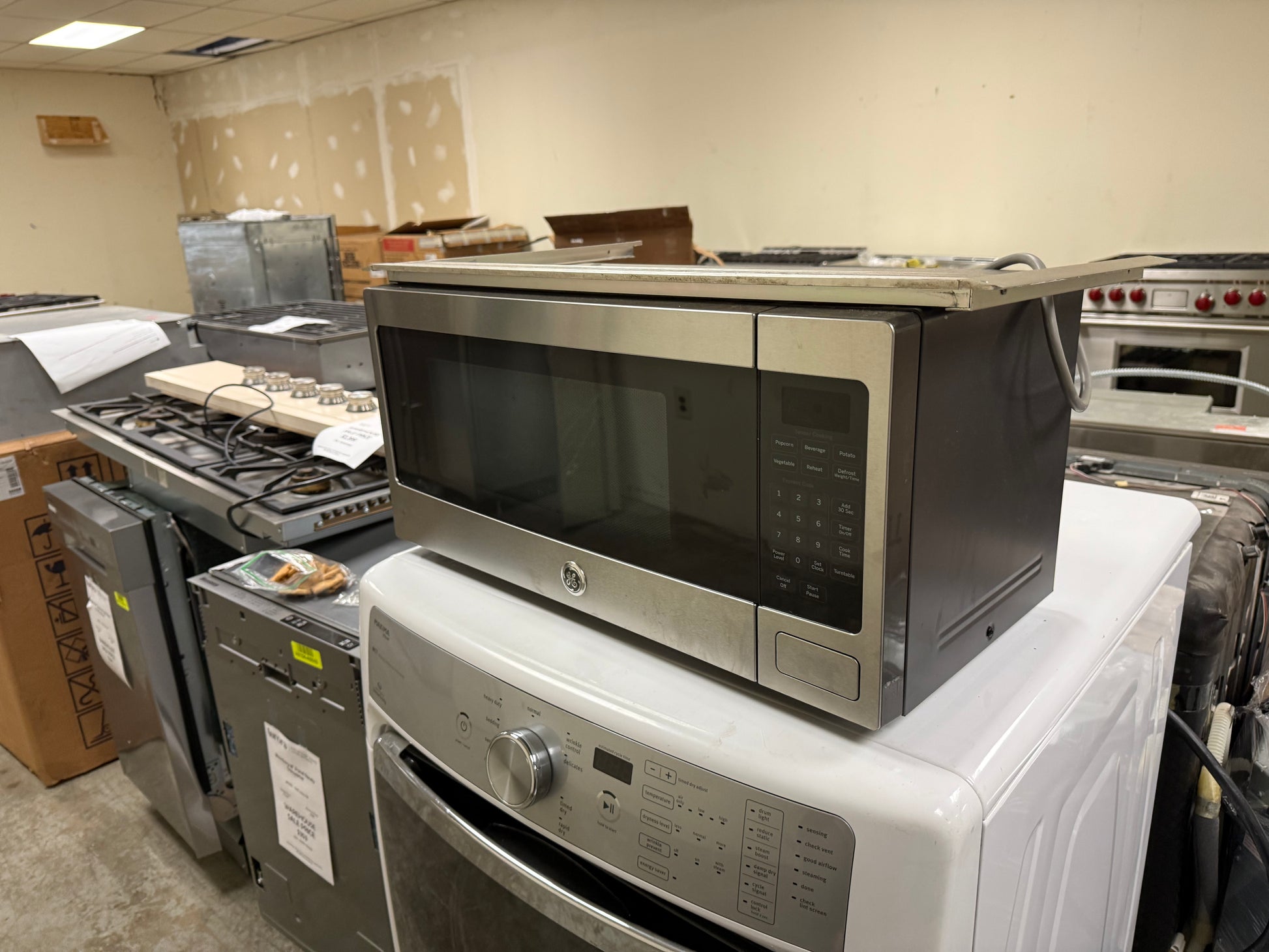 GE Profile PEM31SFSS 24" Stainless Steel Countertop Microwave