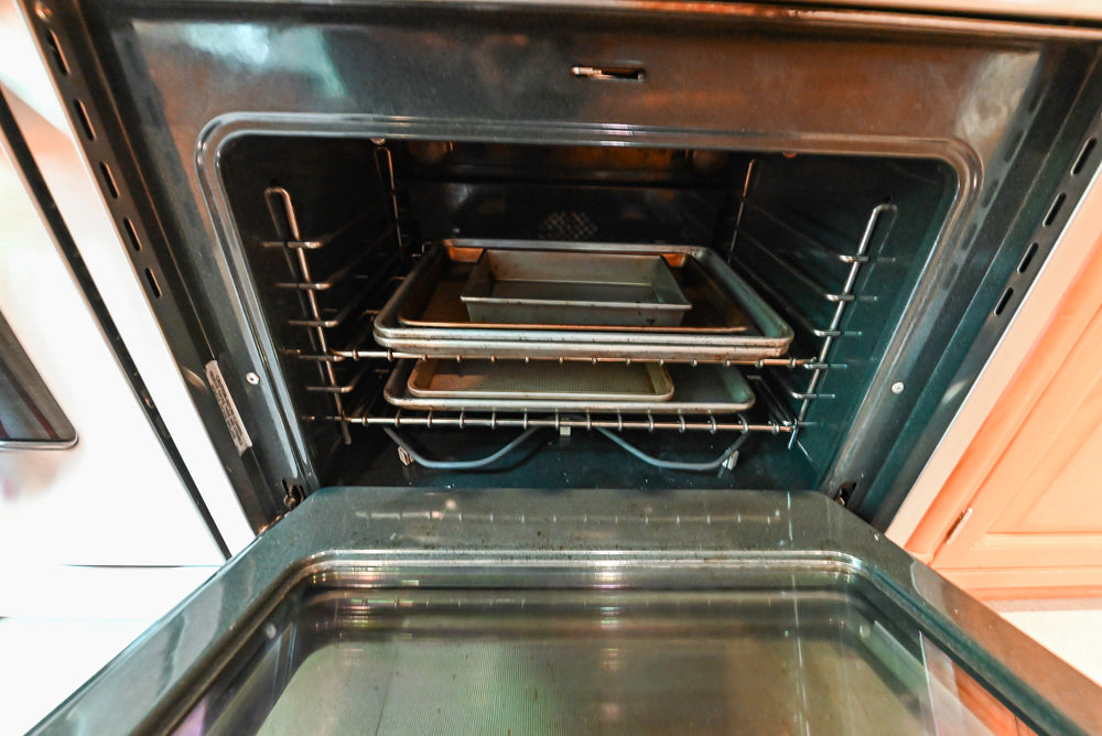 Custom Traditional Natural Wood Kitchen with Granite Countertops and Appliances