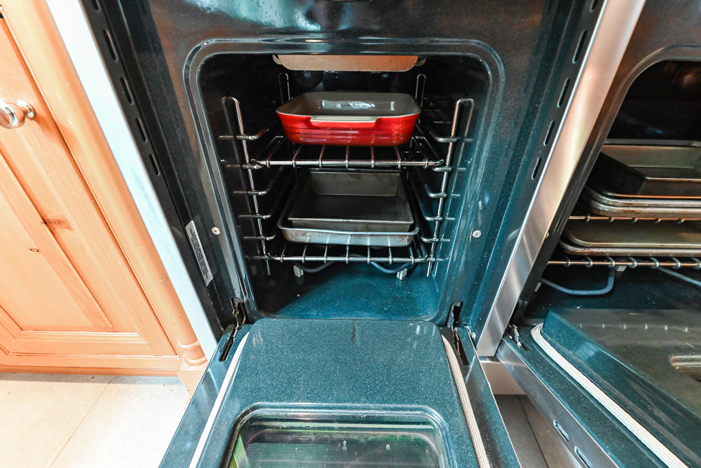 Custom Traditional Natural Wood Kitchen with Granite Countertops and Appliances
