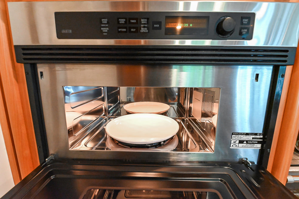 Custom Traditional Natural Wood Kitchen with Granite Countertops and Appliances