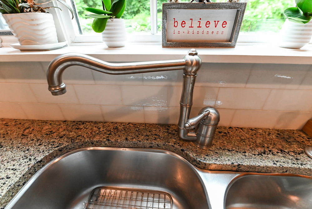 Custom Traditional Natural Wood Kitchen with Granite Countertops and Appliances