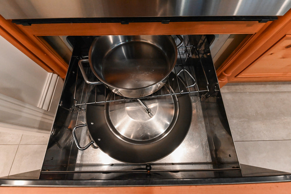 Custom Traditional Natural Wood Kitchen with Granite Countertops and Appliances