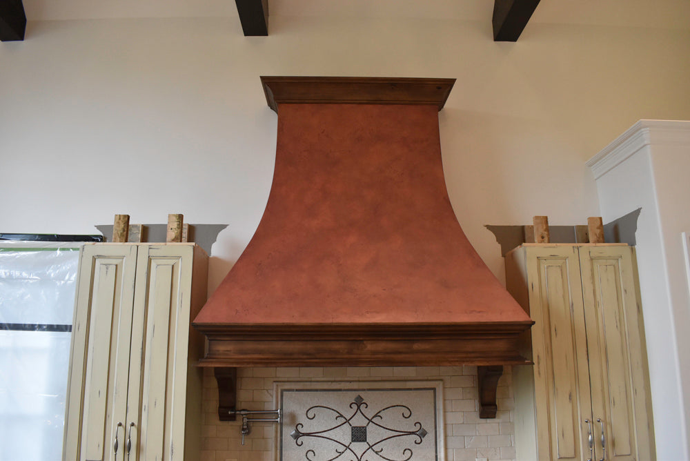 Custom Traditional Distressed Two-Tone Kitchen with Double Island, Stone Countertops and Sub-Zero & Wolf Appliances