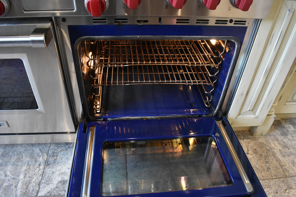 Custom Traditional Distressed Two-Tone Kitchen with Double Island, Stone Countertops and Sub-Zero & Wolf Appliances