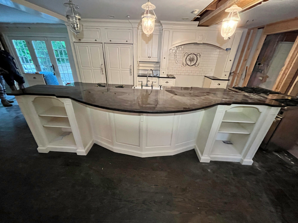 Rutt Traditional White Kitchen with Butler's Pantry, 48" Wolf Range & Sub-Zero Refrigerators