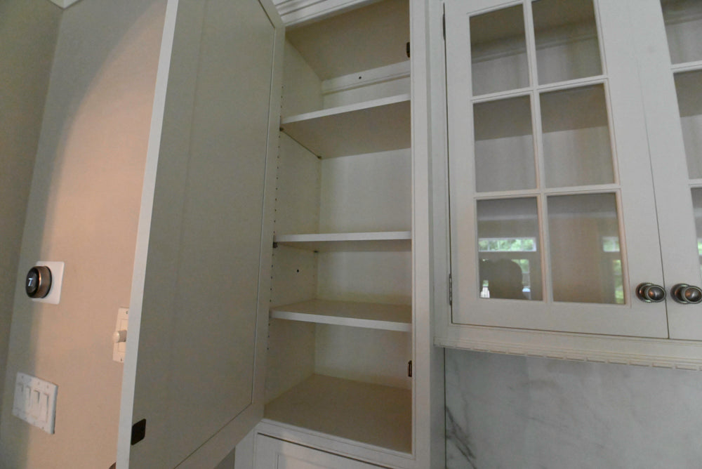 Rutt Traditional White Kitchen with Butler's Pantry, 48" Wolf Range & Sub-Zero Refrigerators