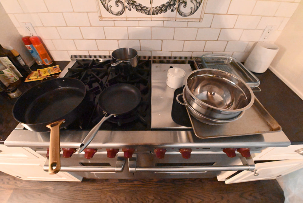 Rutt Traditional White Kitchen with Butler's Pantry, 48" Wolf Range & Sub-Zero Refrigerators