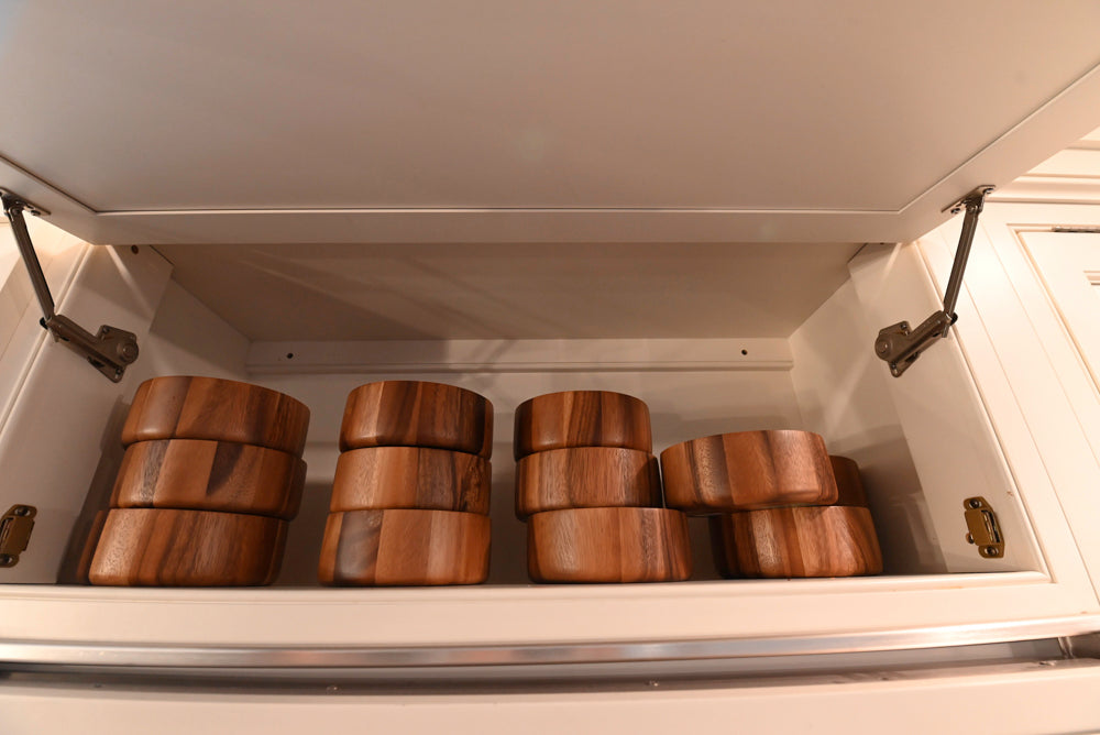 Rutt Traditional White Kitchen with Butler's Pantry, 48" Wolf Range & Sub-Zero Refrigerators