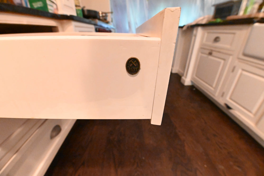 Rutt Traditional White Kitchen with Butler's Pantry, 48" Wolf Range & Sub-Zero Refrigerators