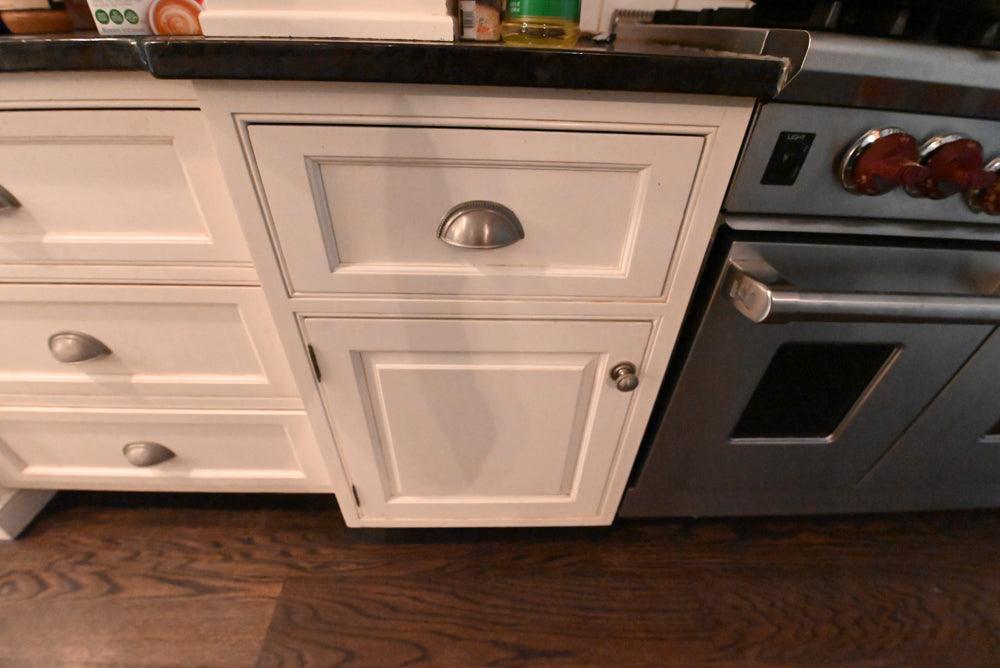 Rutt Traditional White Kitchen with Butler's Pantry, 48" Wolf Range & Sub-Zero Refrigerators