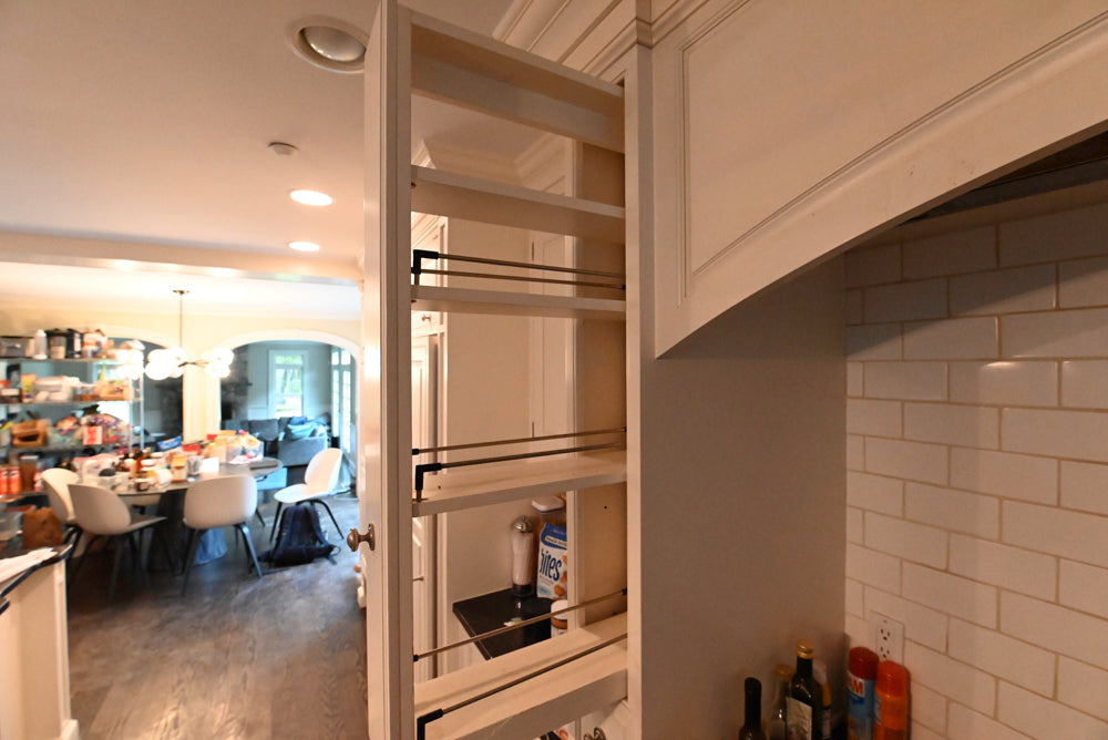 Rutt Traditional White Kitchen with Butler's Pantry, 48" Wolf Range & Sub-Zero Refrigerators