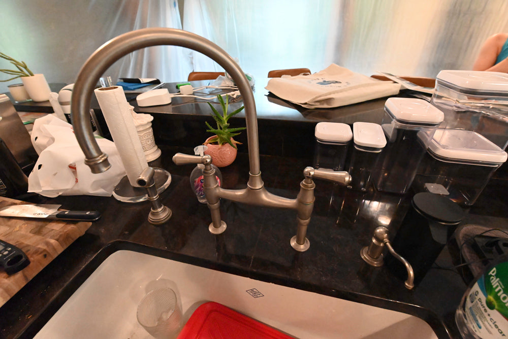 Rutt Traditional White Kitchen with Butler's Pantry, 48" Wolf Range & Sub-Zero Refrigerators