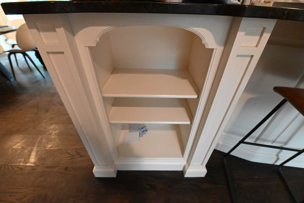 Rutt Traditional White Kitchen with Butler's Pantry, 48" Wolf Range & Sub-Zero Refrigerators