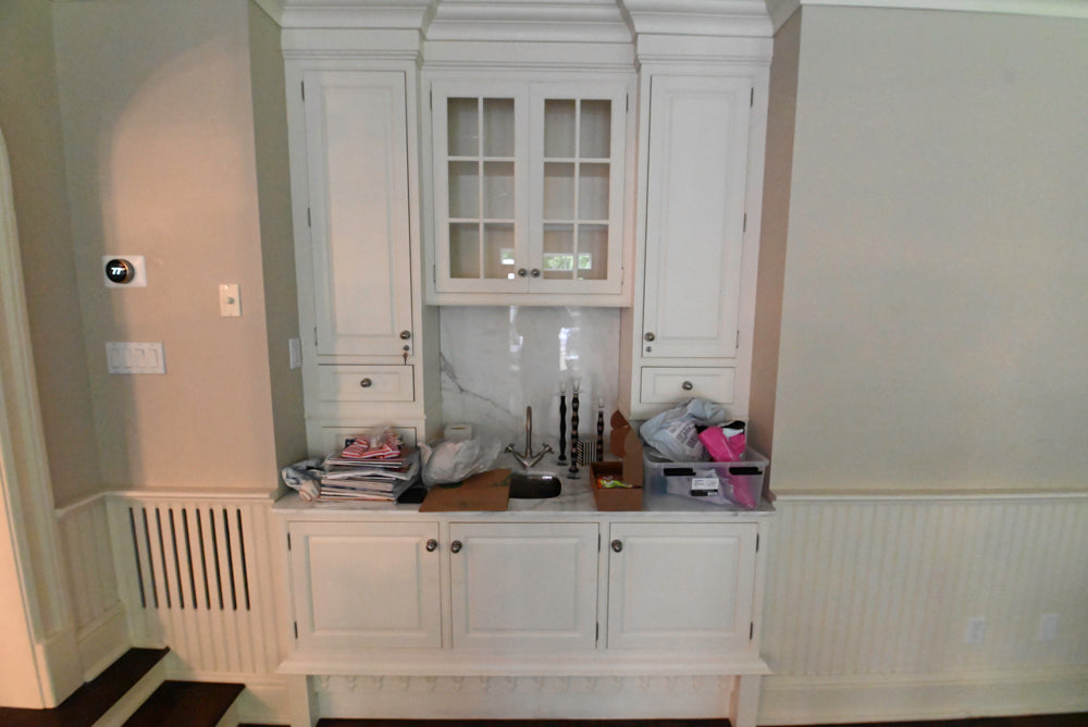 Rutt Traditional White Kitchen with Butler's Pantry, 48" Wolf Range & Sub-Zero Refrigerators