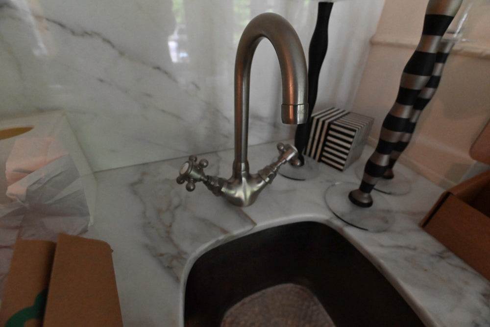 Rutt Traditional White Kitchen with Butler's Pantry, 48" Wolf Range & Sub-Zero Refrigerators