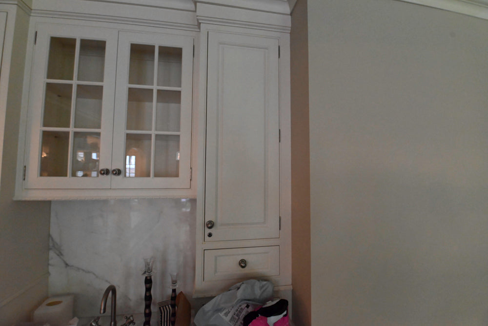 Rutt Traditional White Kitchen with Butler's Pantry, 48" Wolf Range & Sub-Zero Refrigerators