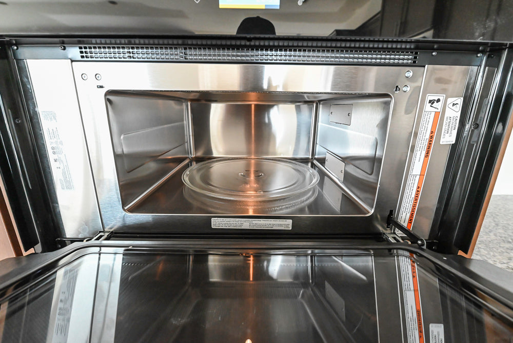 Century Transitional Dark Brown Wooden Kitchen with Island, Granite Countertops and Appliances