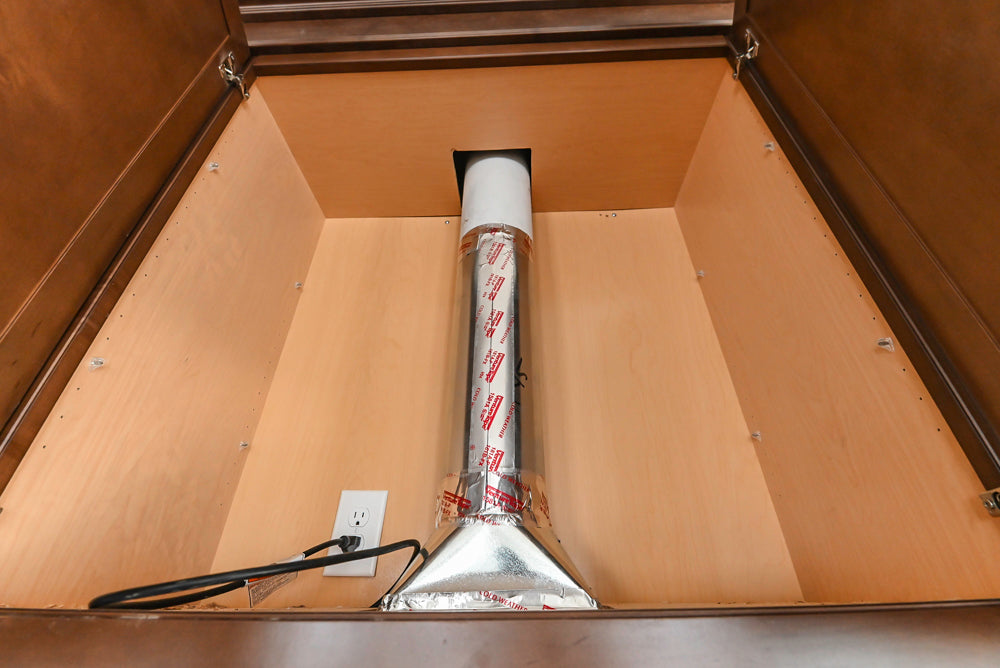 Century Transitional Dark Brown Wooden Kitchen with Island, Granite Countertops and Appliances