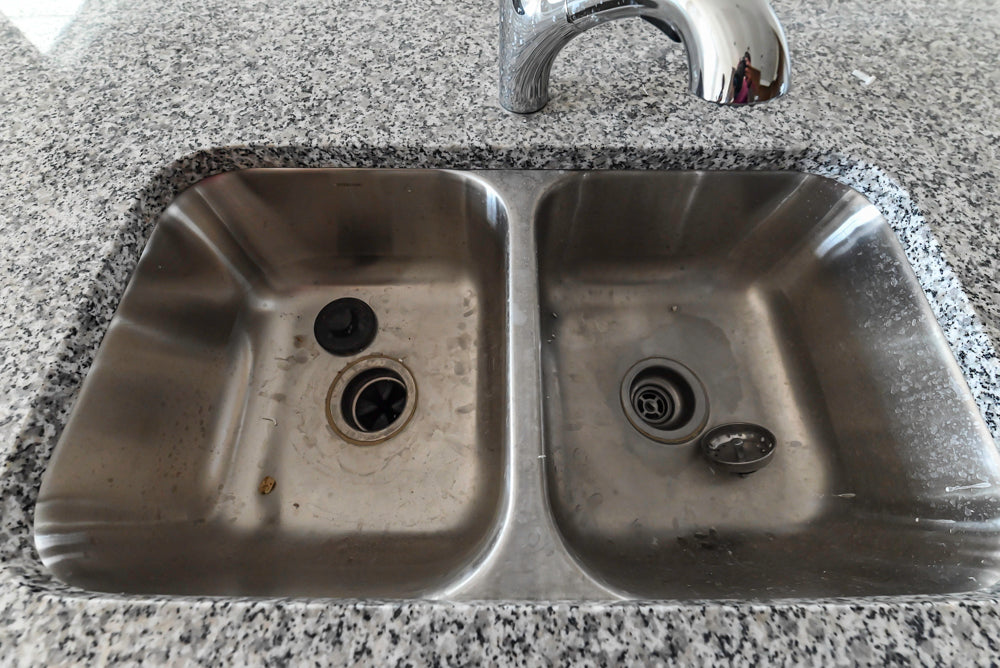 Century Transitional Dark Brown Wooden Kitchen with Island, Granite Countertops and Appliances