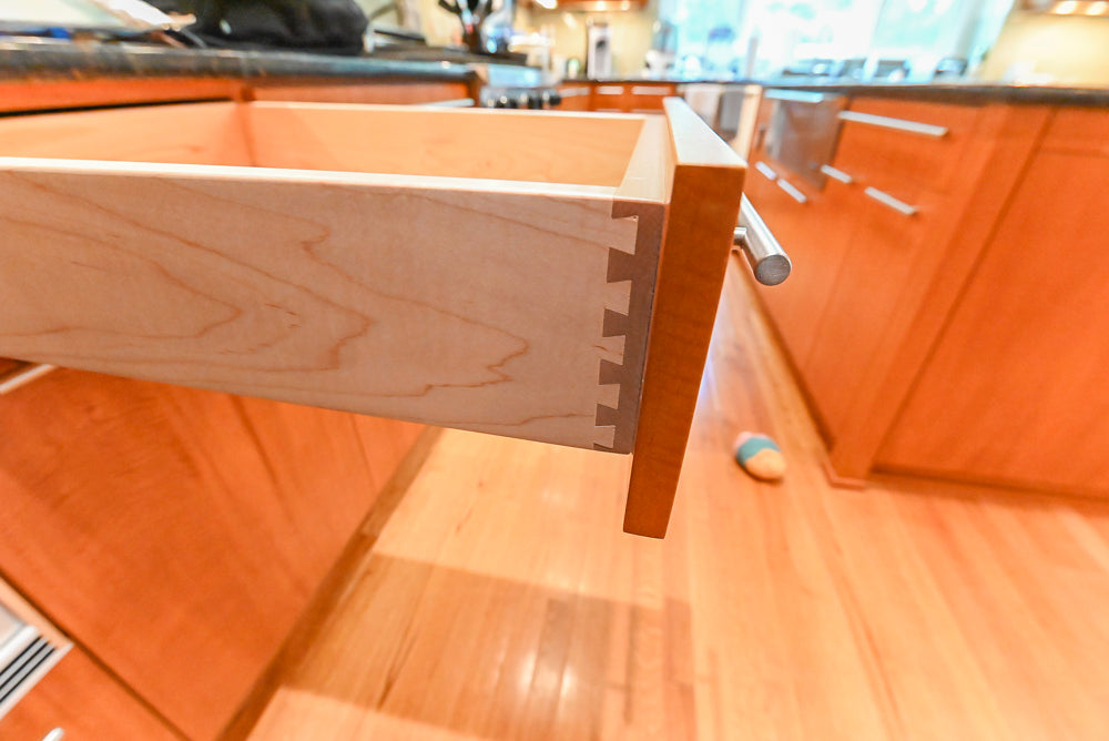 Custom Transitional Kitchen with Island, Granite Countertops and Complete Appliance Package