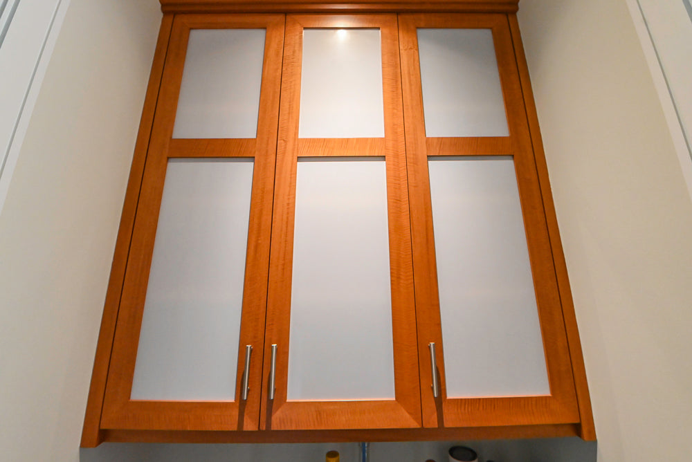 Custom Transitional Wet Bar with Sink, Faucet & Granite Countertops