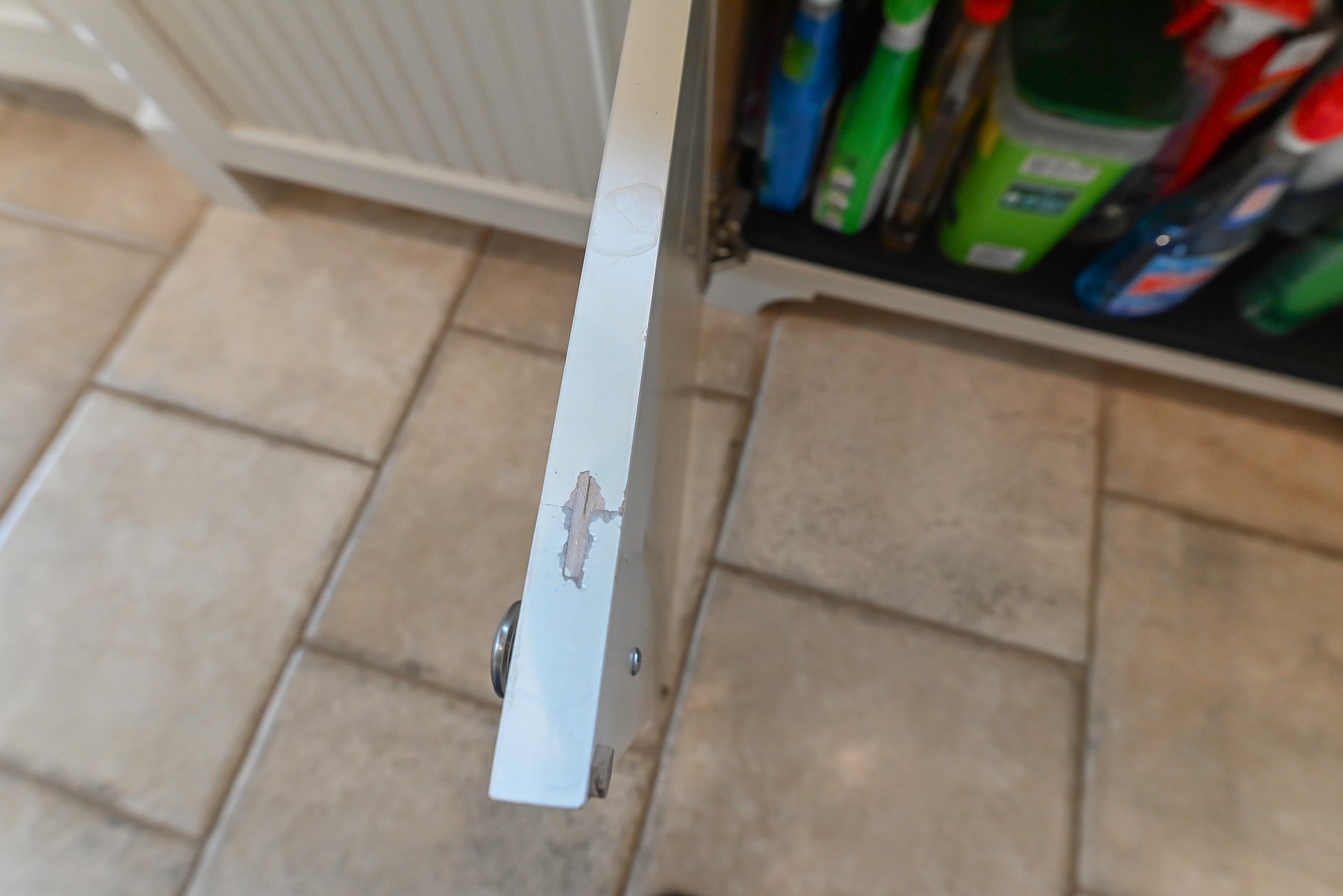 Craftmaid Traditional Off White Kitchen with Island, Granite Countertops & 48" Sub-Zero Refrigerator