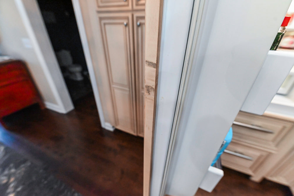 Yorktowne Traditional Cream Kitchen with Island, Cherry Dry Bar and Wolf & Sub-Zero Appliances