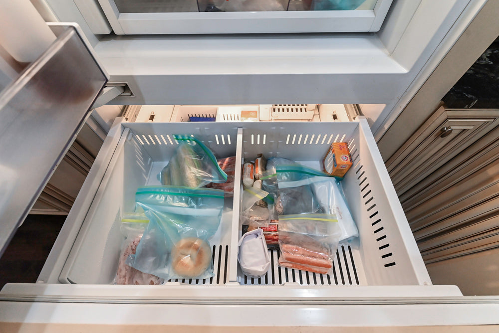 Yorktowne Traditional Cream Kitchen with Island, Cherry Dry Bar and Wolf & Sub-Zero Appliances