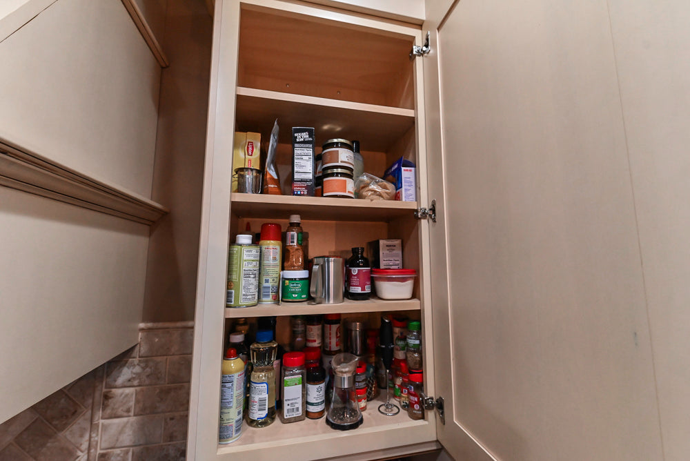 Yorktowne Traditional Cream Kitchen with Island, Cherry Dry Bar and Wolf & Sub-Zero Appliances