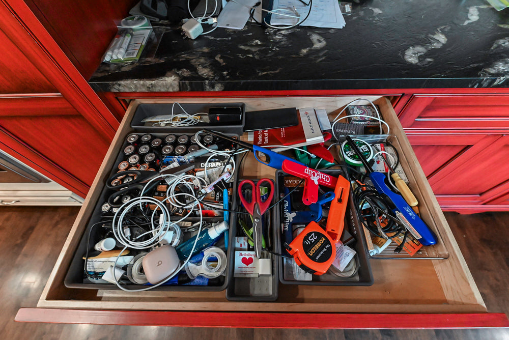 Yorktowne Traditional Cream Kitchen with Island, Cherry Dry Bar and Wolf & Sub-Zero Appliances