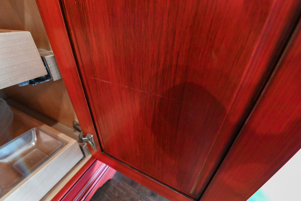 Yorktowne Traditional Cream Kitchen with Island, Cherry Dry Bar and Wolf & Sub-Zero Appliances