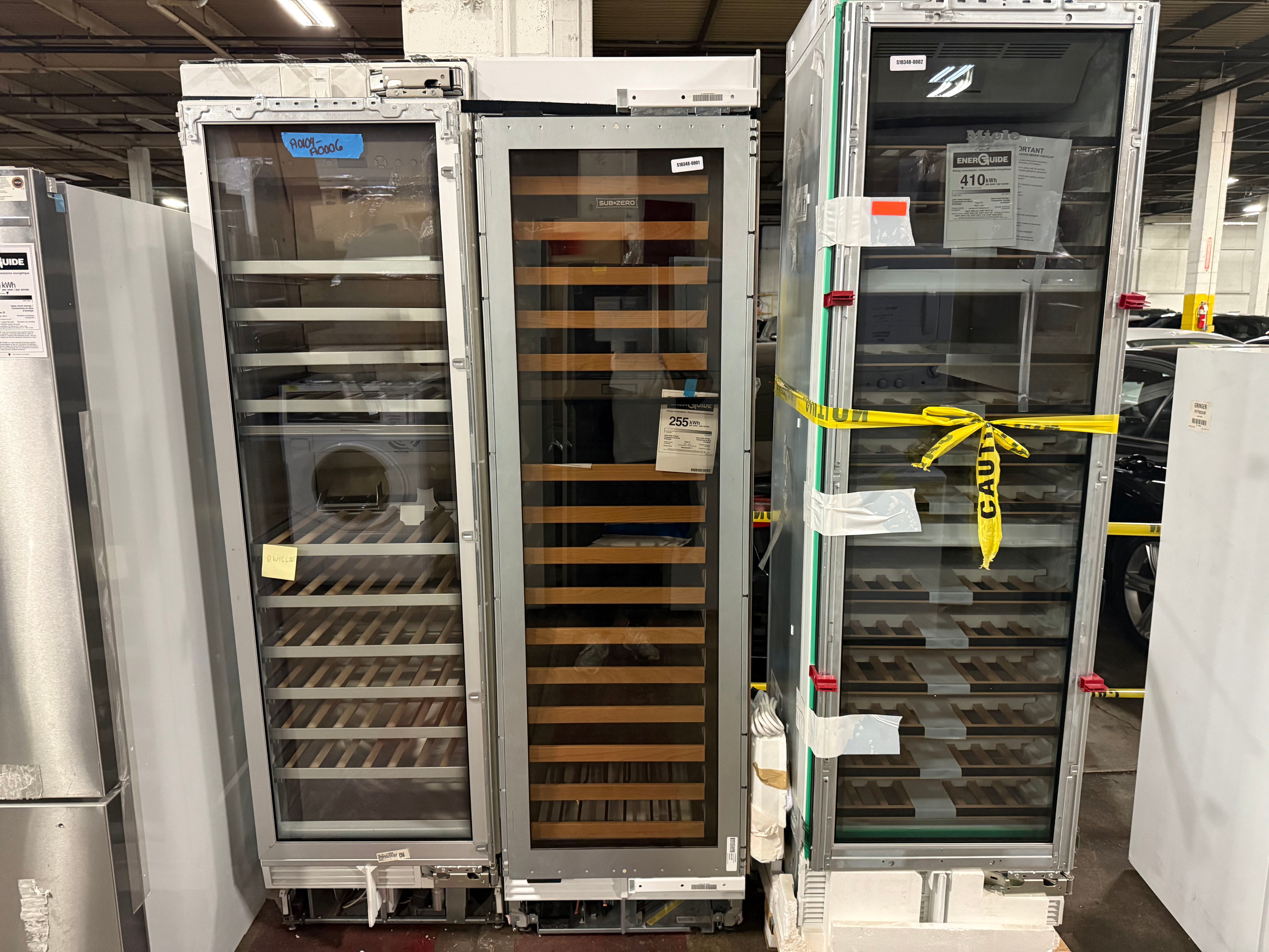 Sub-Zero DEC2450W/R 24" Panel Ready Dual Zone Smart Tall Wine Cooler, Pre-Owned, 2025
