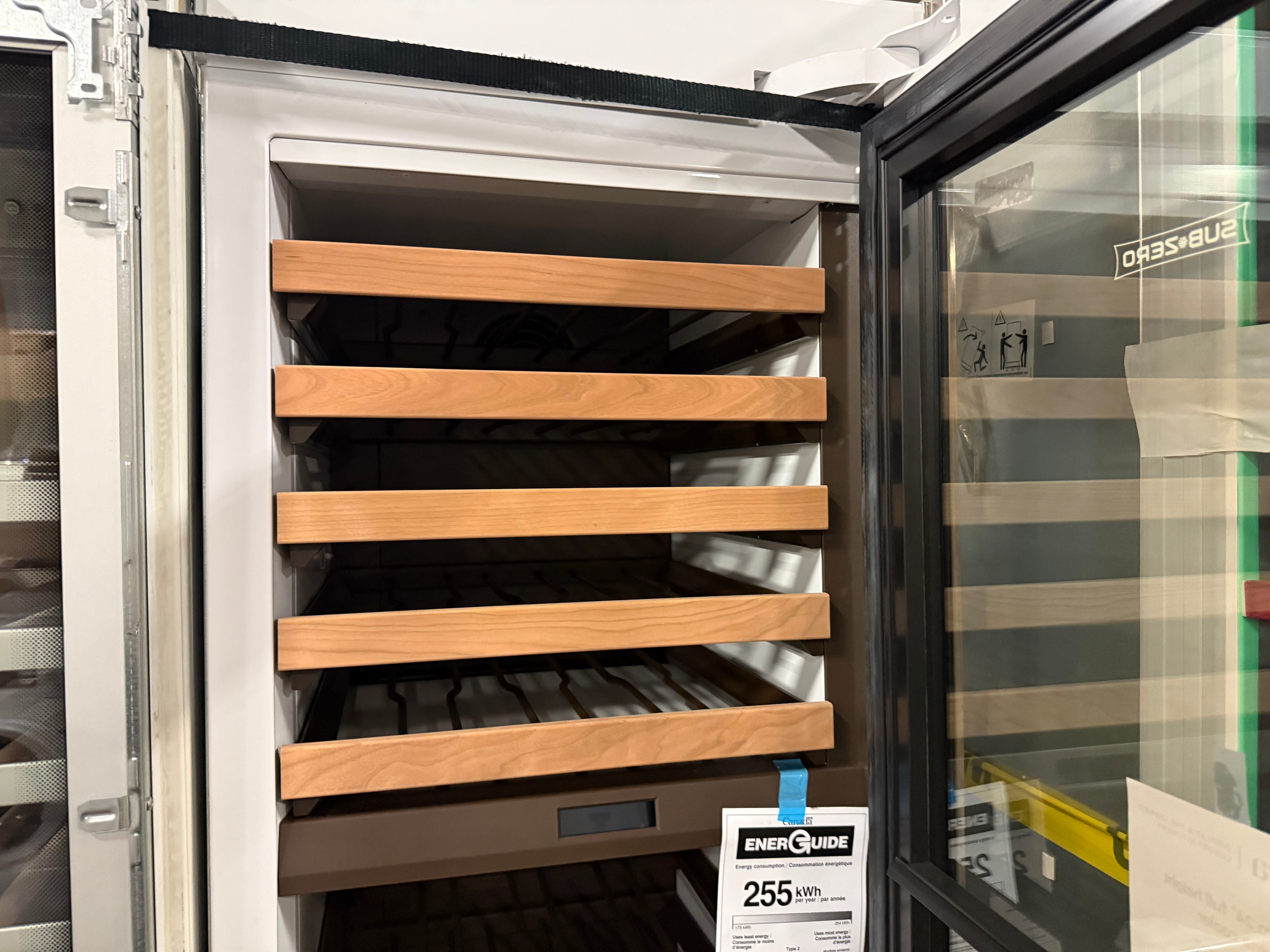 Sub-Zero DEC2450W/R 24" Panel Ready Dual Zone Smart Tall Wine Cooler, Pre-Owned, 2025