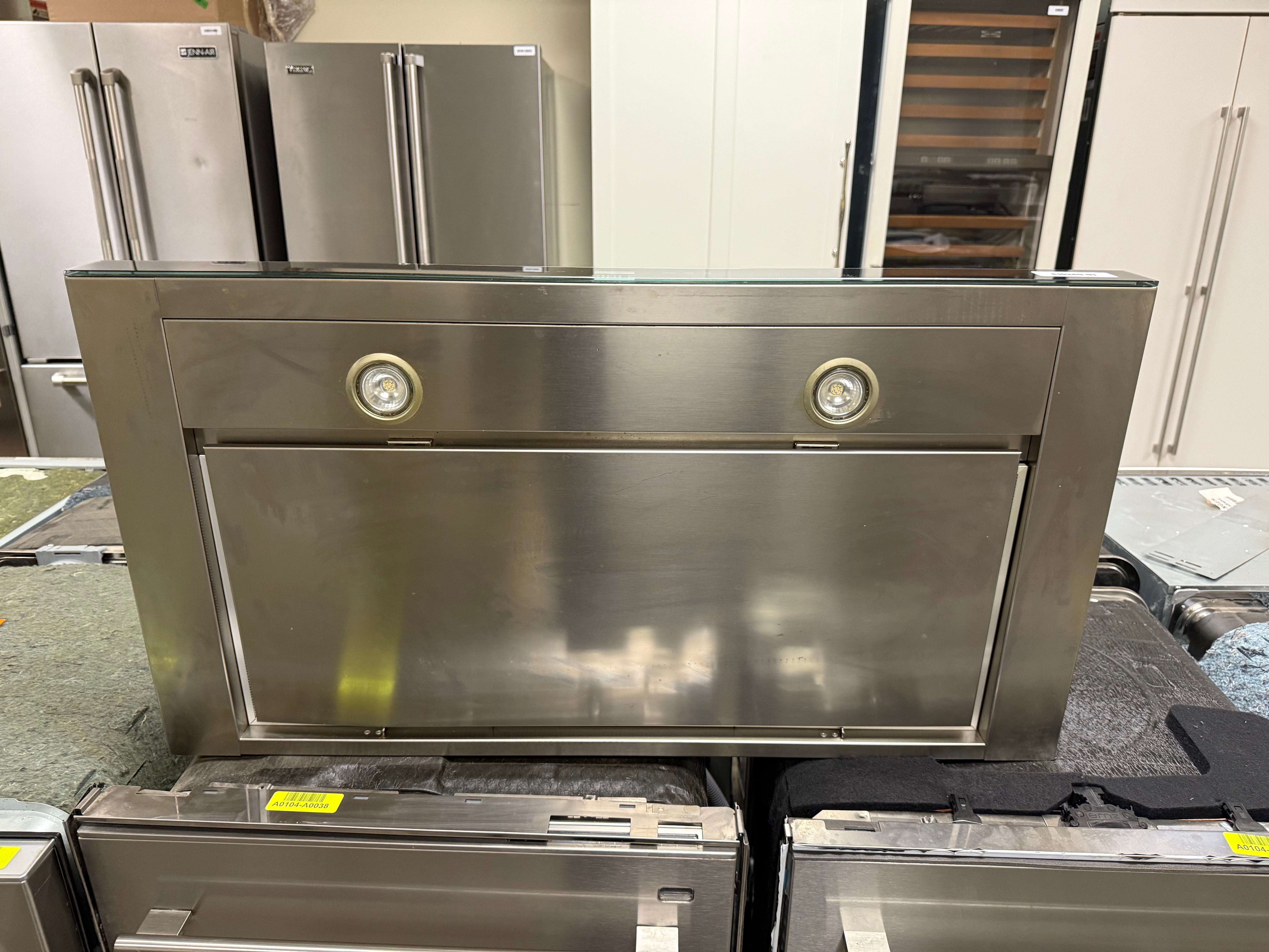 Wolf VW36B 36" Stainless Steel Wall Mount Chimney Range Hood, Pre-Owned