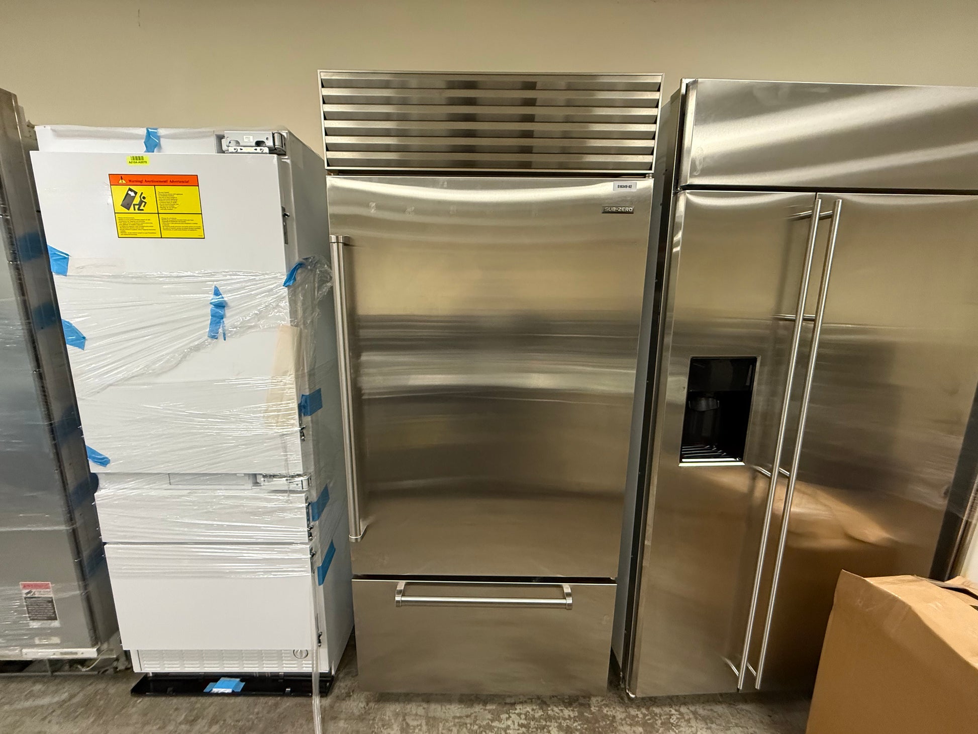 Sub-Zero BI-36UID/S/PH 36" Stainless Steel Bottom Freezer Refrigerator 