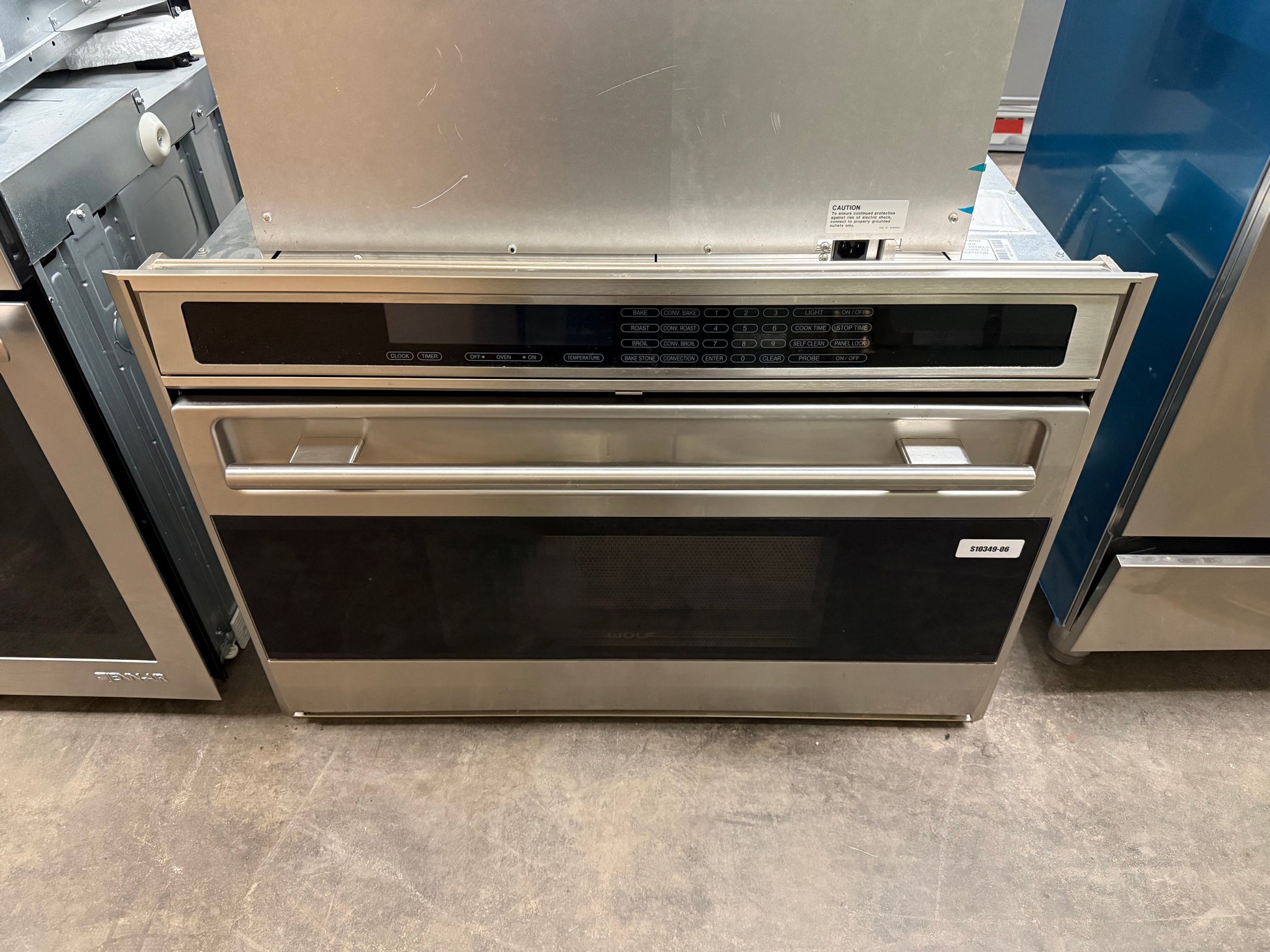 Wolf L Series SO36U/S 36" Stainless Steel Electric Single Wall Oven