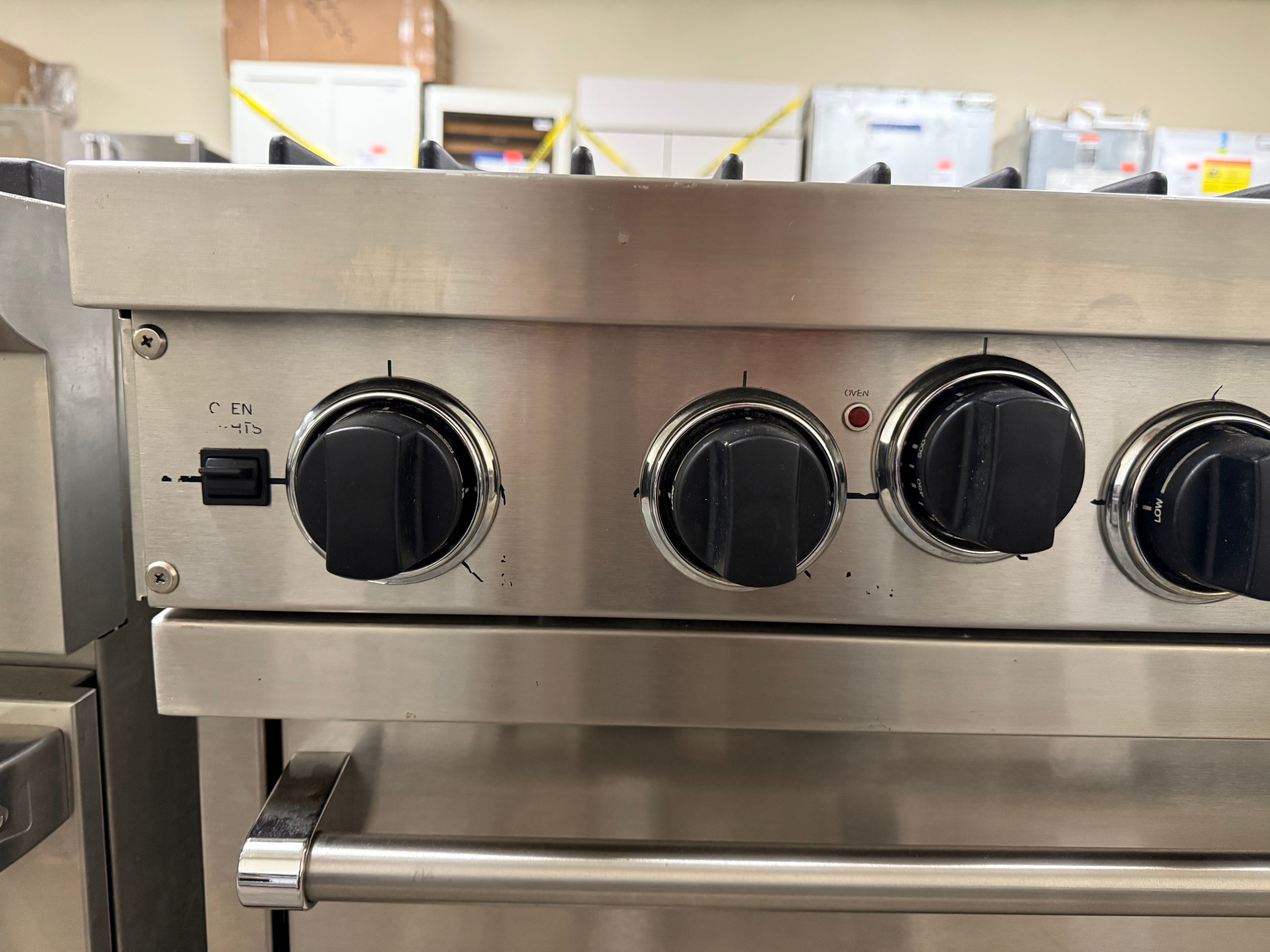 Viking VGIC365-6BSS 36" Stainless Steel Pro-Style Gas Range