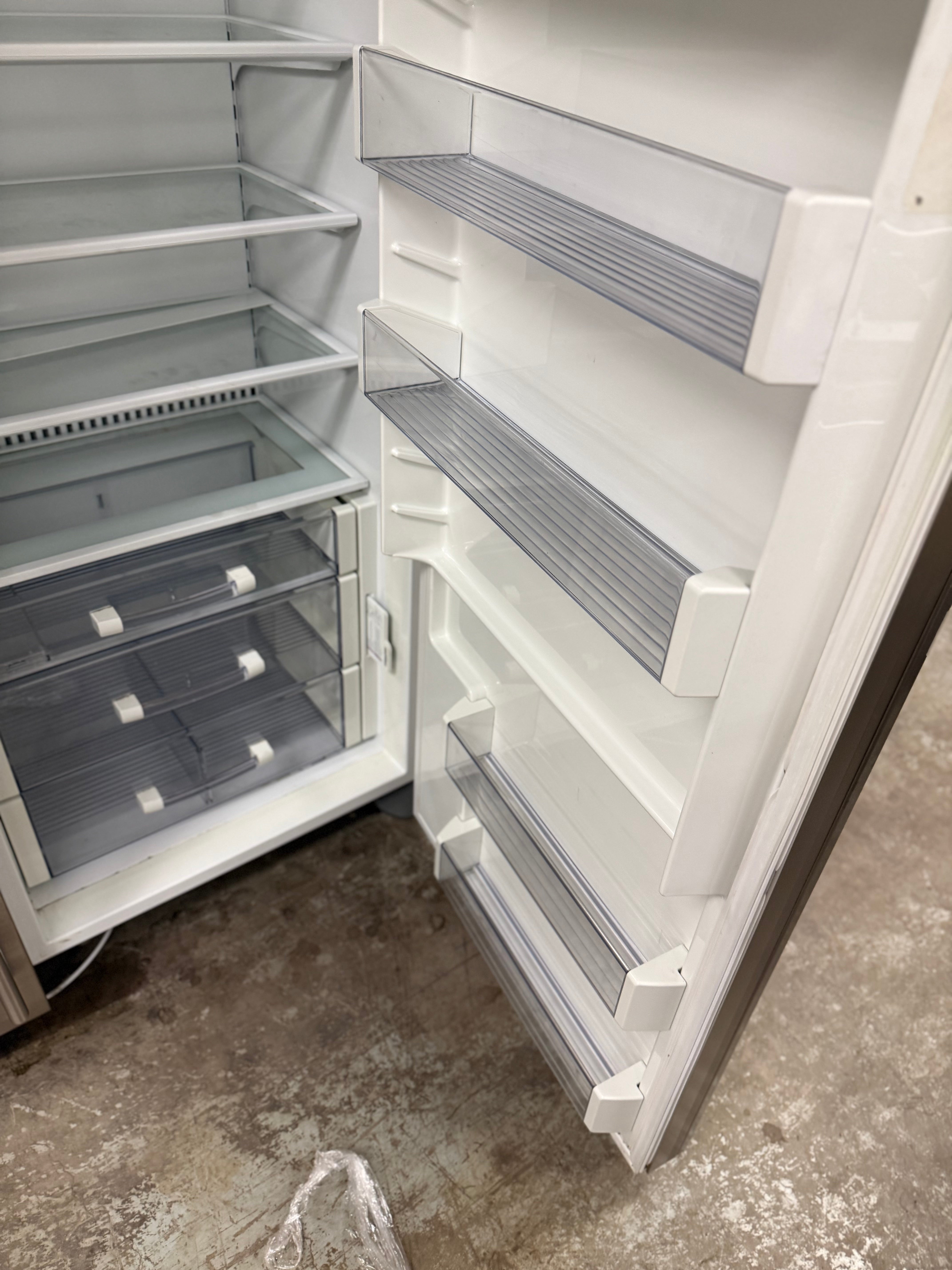 Sub-Zero BI-48S/0 48" Stainless Steel Side by Side Refrigerator