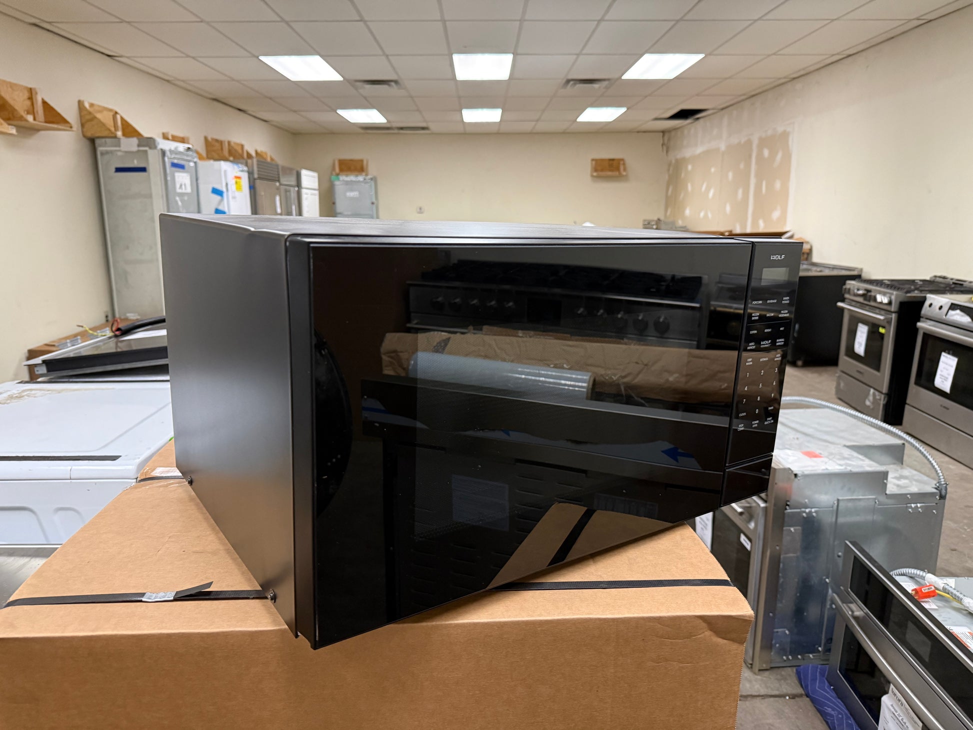 Wolf MS24 24" Black Countertop Microwave