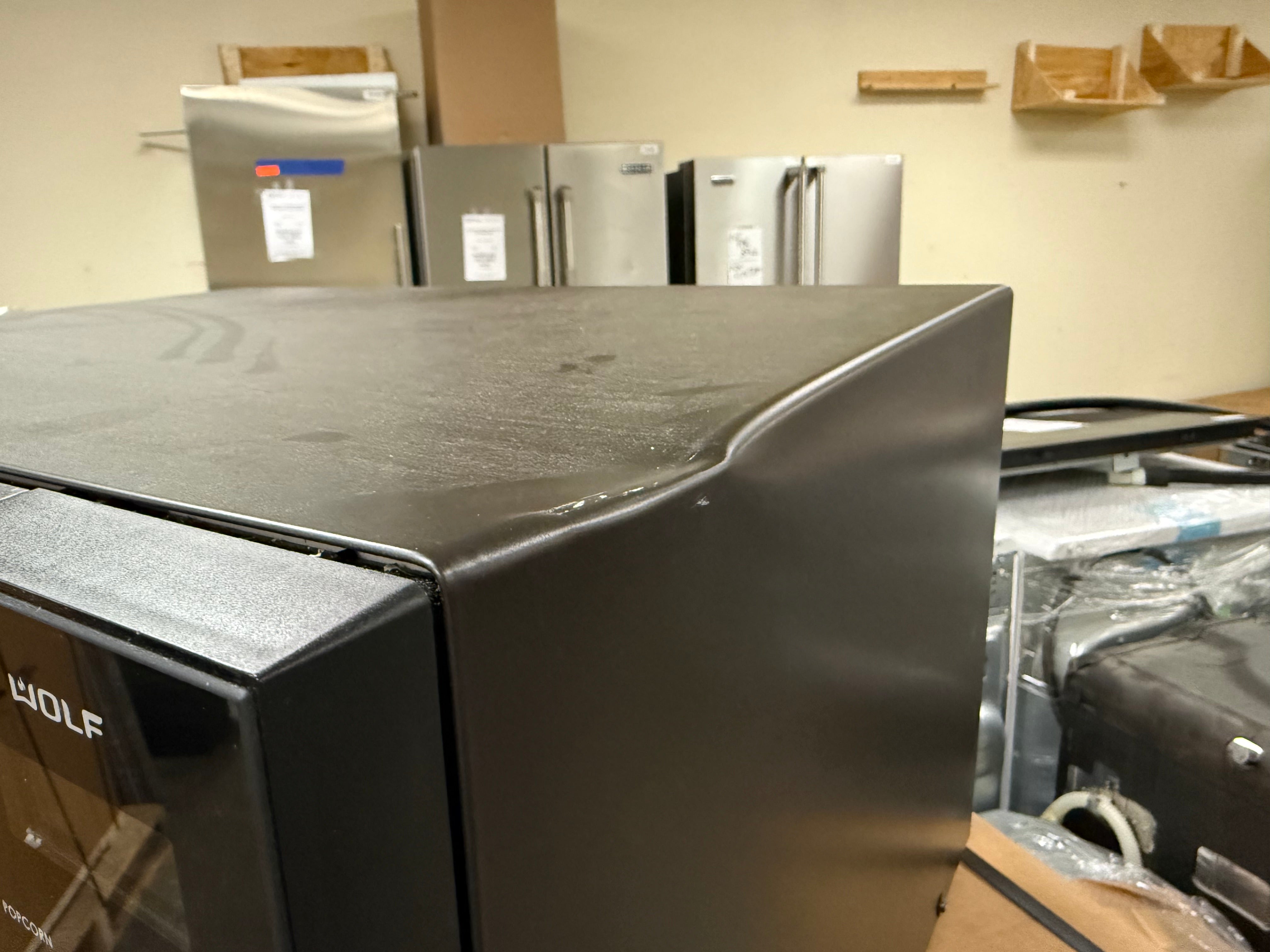 Wolf MS24 24" Black Countertop Microwave